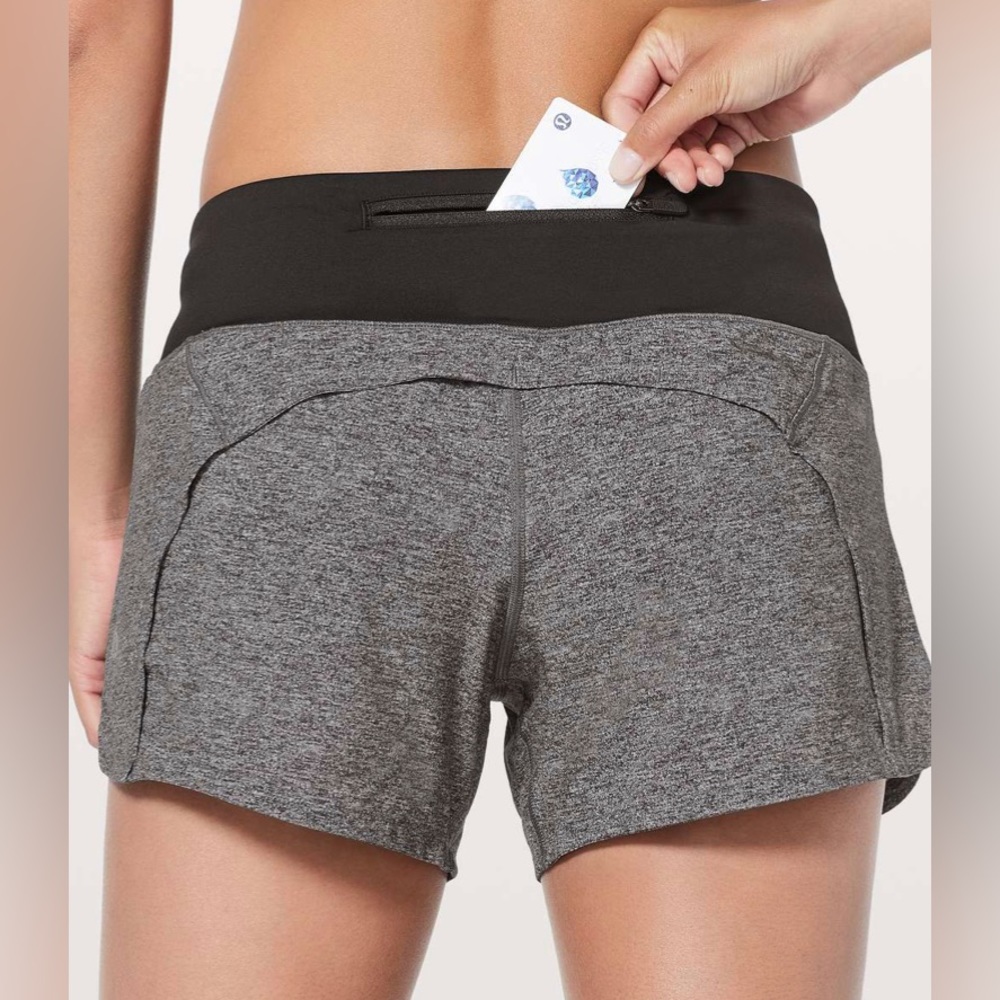 Lululemon Run Times Short II *4"
Heather Lux Multi Black / Black - Picture 2 of 9